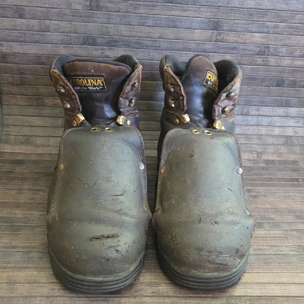 Men's Carolina 6" Steel Toe Metguard Work Boot CA3630 Size 11.5D Pre-Owned